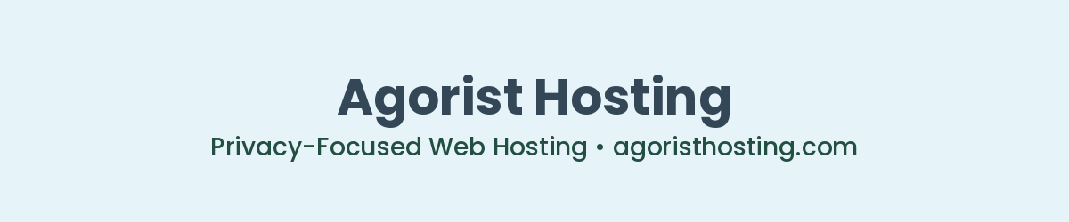 Agorist Hosting